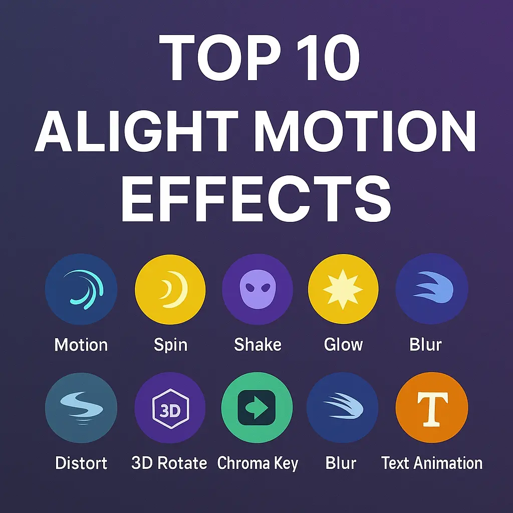 top 10 alight motion effects